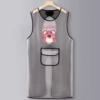 ㊰≟ツ❂◑Strawberry Bear LU White Ordinary SJ701 Waistcoat 1 Meter