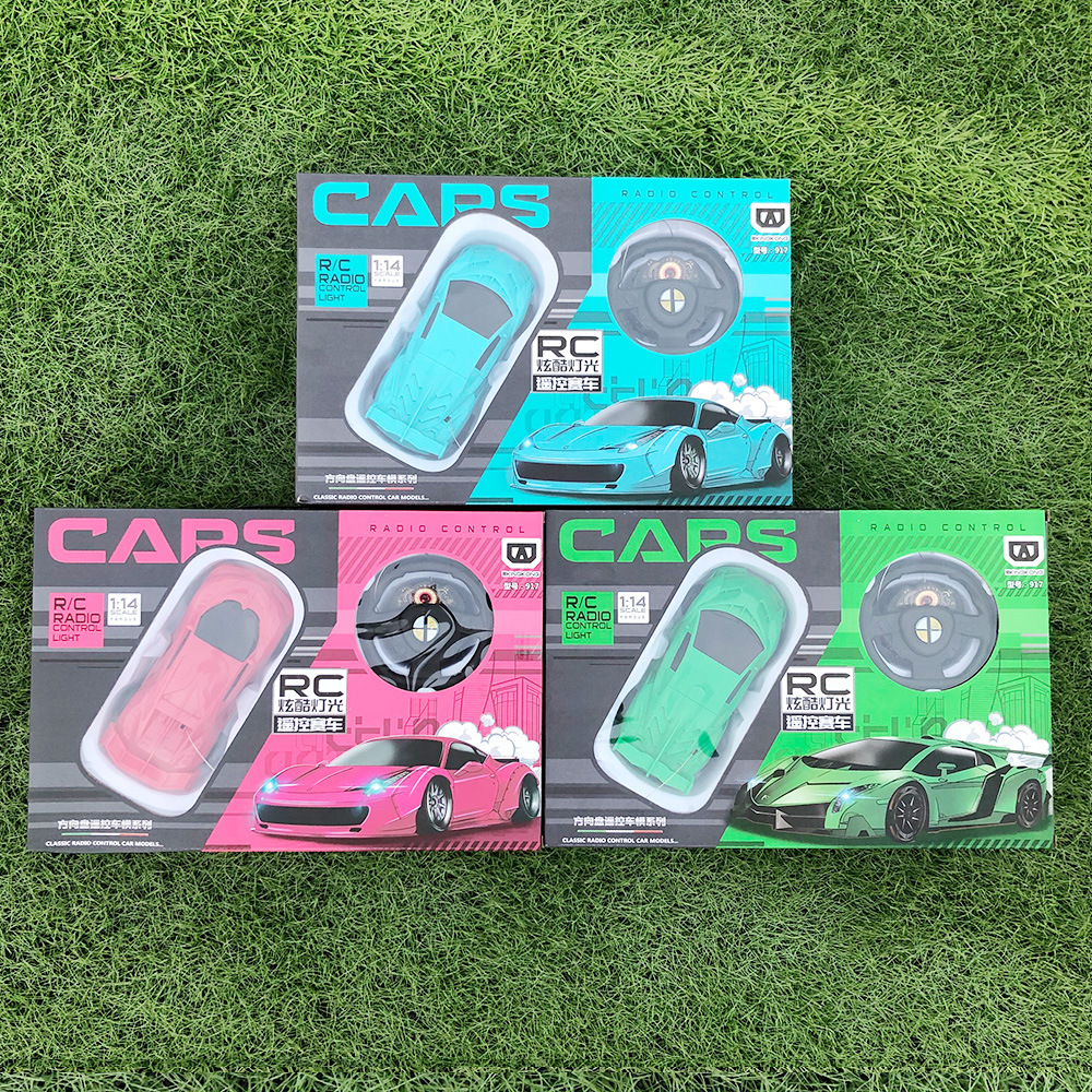 Coche de control remoto juguete para niños dos control remoto inalámbrico simulación volante deportivo carreras de coches Institución de entrenamiento inscripción al por mayor