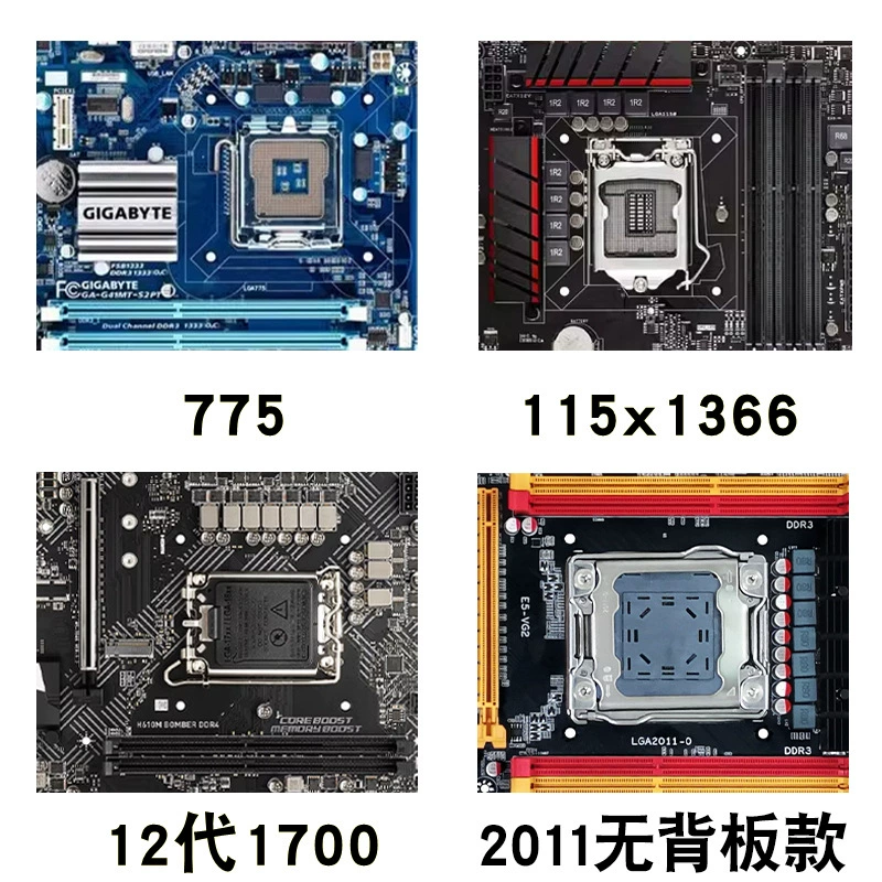 12-й генерации радиатор cpu 4 медных трубки 1150 светящийся 1366 тихий компьютер 1700CPU вентилятор 4 стежка 9см управление температурой