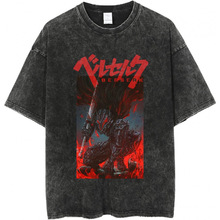 ר���羳����Men's 90s Vintage Anime  Tops Graphic Shirts Sum