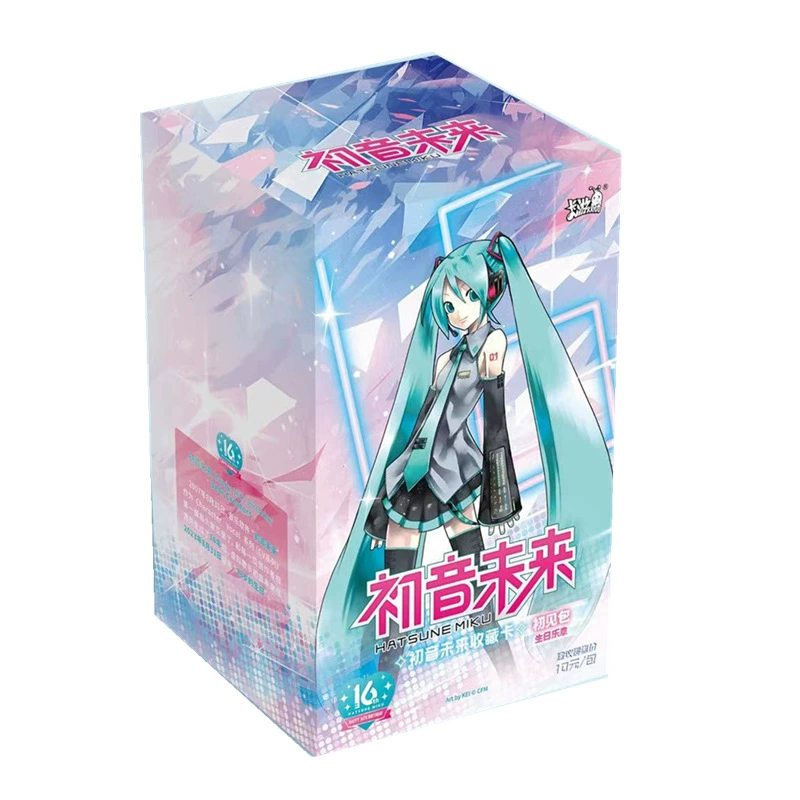Карточка You Hatsune Miku Future Favorites Card Future Seeing the Birthday Movement 16-я годовщина Высочество Его Королевское Высочество поющая карта будет петь