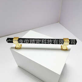 黑金拼色时尚拉手多颜色可定五金家具配件工厂直销铝制衣柜把手