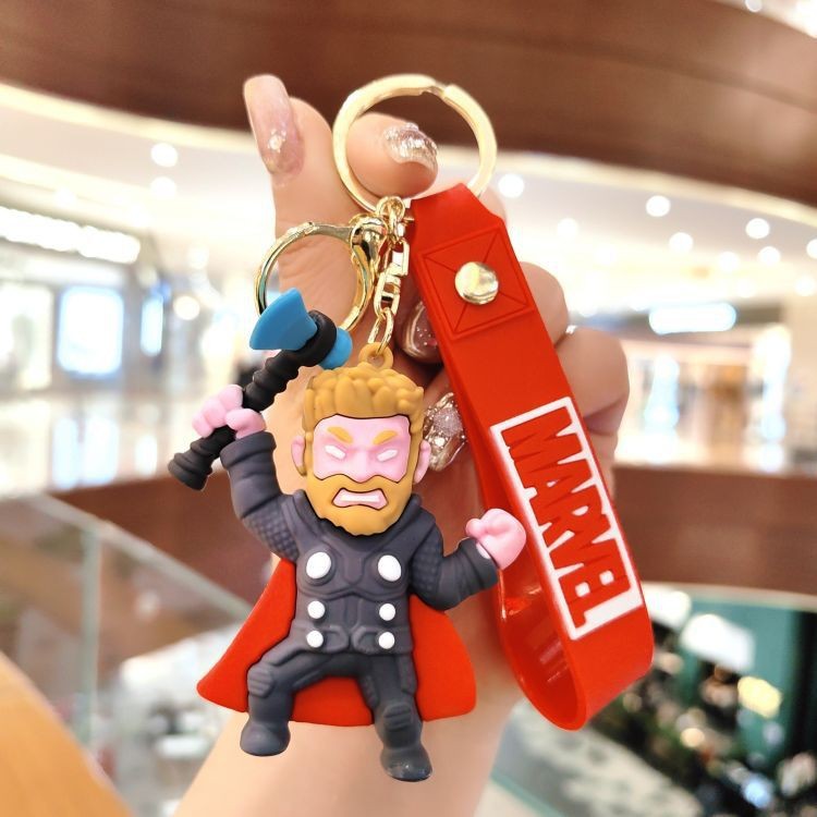 Dibujos animados pvc serie de anime llavero juego de marea muñeca llavero de coche bolsa colgante máquina de garra regalo al por mayor