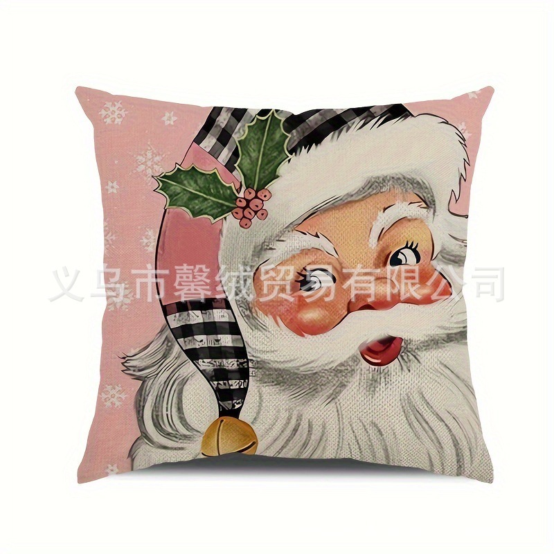 クリスマスの人気タイプの雪だるまのアルファベットの図案の家庭のソファーの装飾の枕のクッションのカバーの多種のオプションのメーカーの直接販売|undefined