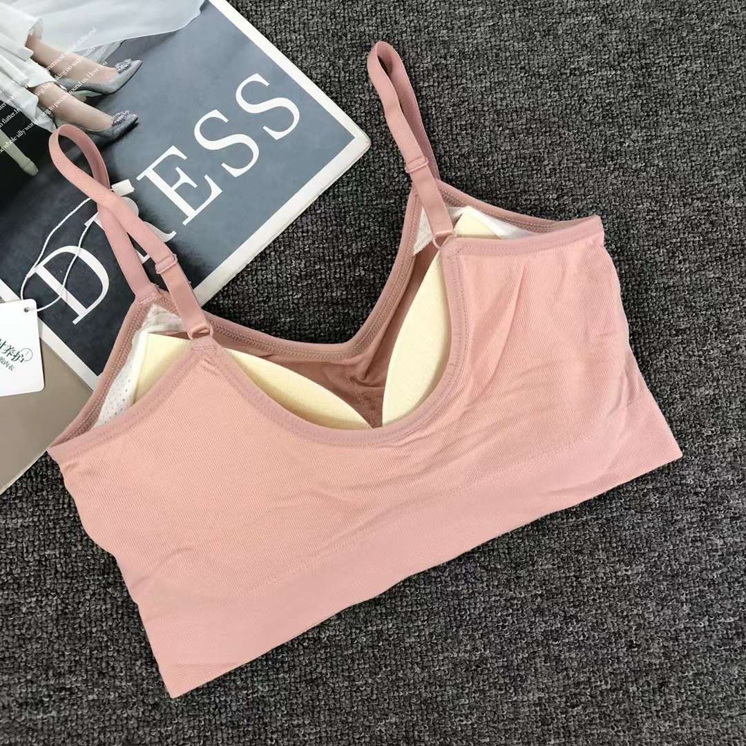 Nueva inconsútil alto elástico belleza de alta calidad las mujeres chaleco inalámbrico yoga sujetador ropa interior deportiva al por mayor