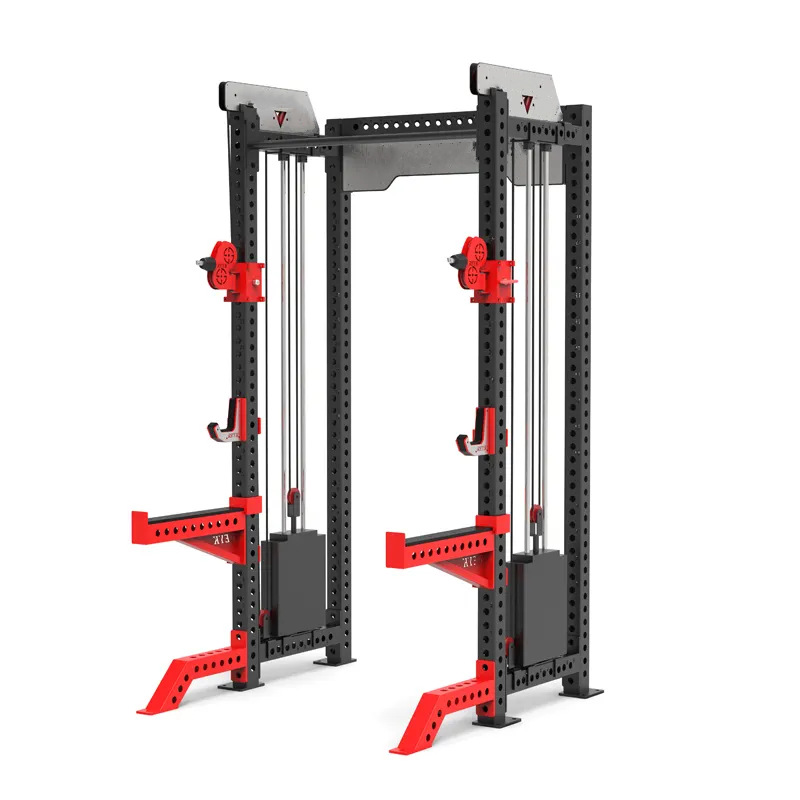 REP Smith casero pequeño pájaro entrenador integral de fitness push push-up sentadilla multifuncional pórtico rep