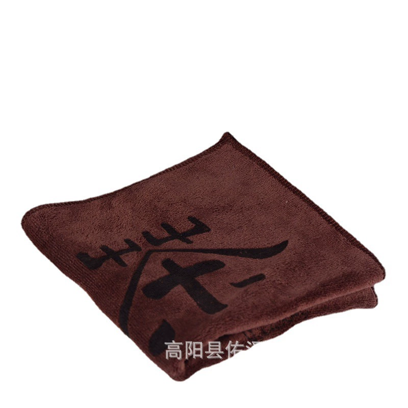 Hygienic Tea Towel — Thickened Handkerchief for Tea Set, Soft Absorbent, 30×30 / 35×35 cm