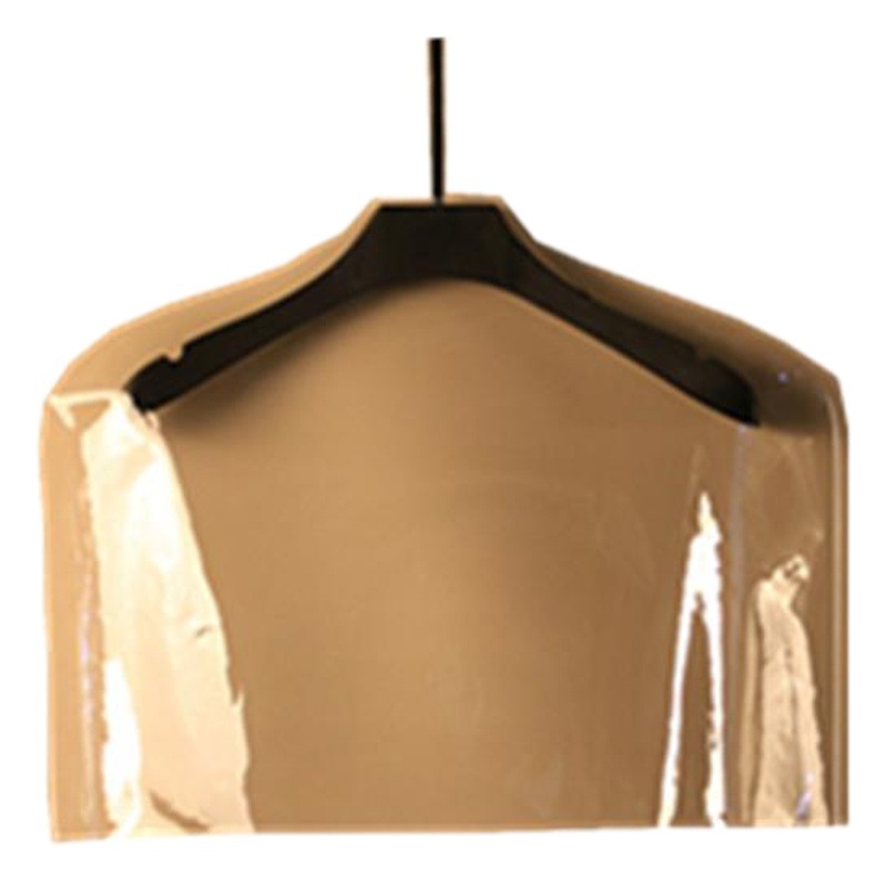 Thickened bag transparent dust cover for clothing store plastic household half-length coat Western clothing clothes protective coat cover