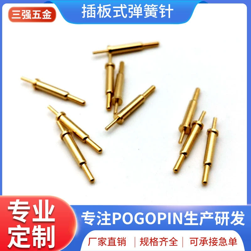 Пружинный штифт Pogopin для зарядки, проводящий пружинный штифт для передачи сигнала, высокоточный пружинный штифт для подключения