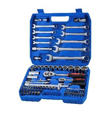 socket wrench set, car maintenance — Mühərrik tənzimləmə alətləri - electric-socket-set-82-piece-24-tooth-set