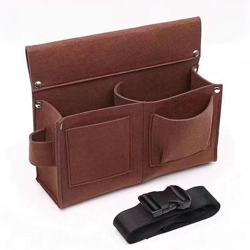 Nail Waist Bag Nail Pocket Woodworking Special Tool Kit Waist Belt Nail Pocket Site Wear-resistant Building Waist Pocket Carpenter Bag