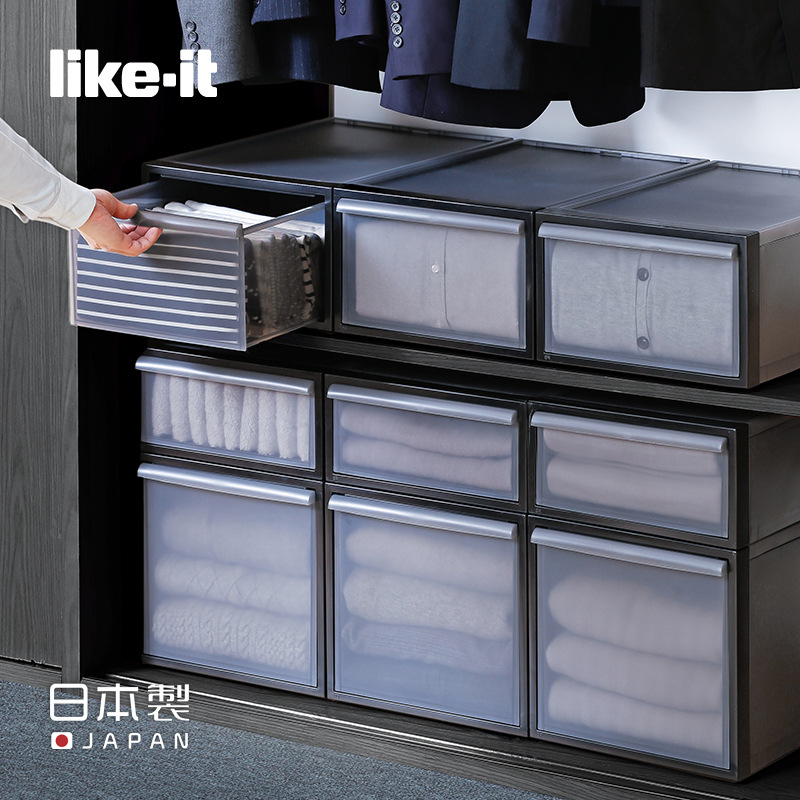 Japanese import plastic storage box