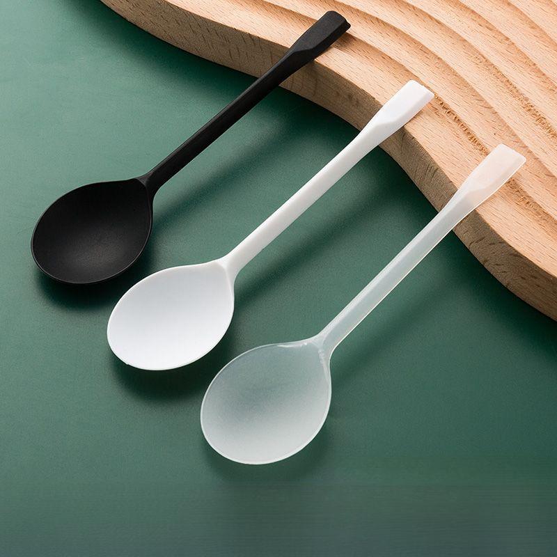 【Available for delivery in Xinjiang】【New Simple Design】Disposable spoons for takeout, ice cream spoons, cake spoons, disposable