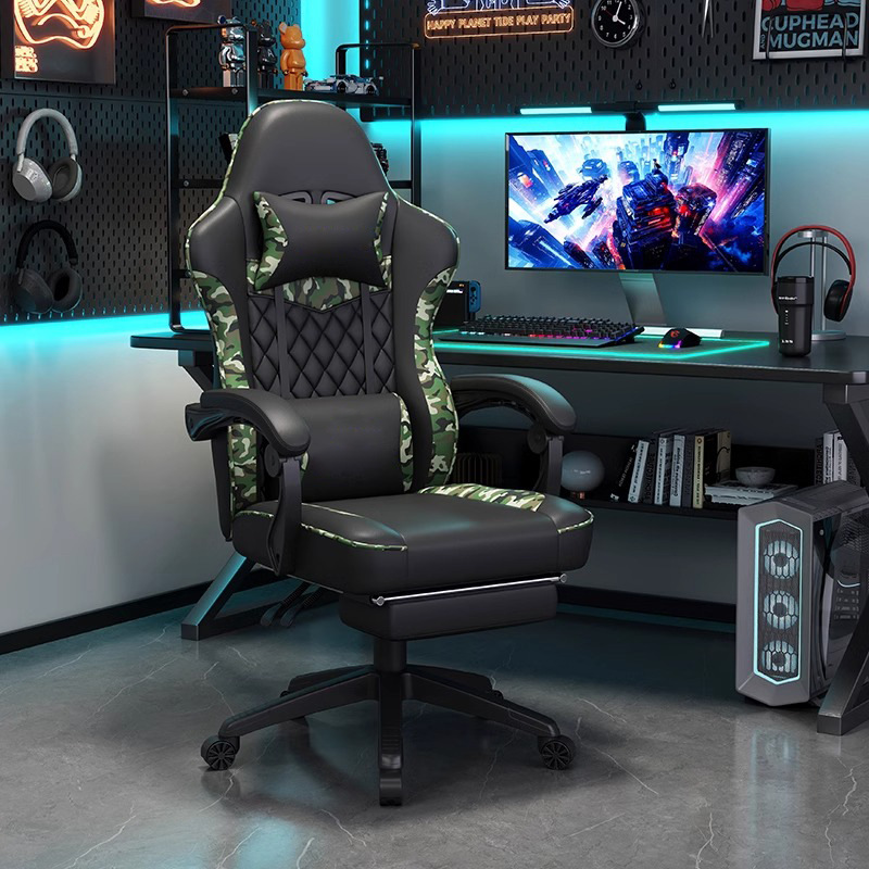 Silla de deportes electrónicos Silla de juegos Chair de gaming silla de computadora respaldo hogar ergonómico silla de oficina reclinable image 9