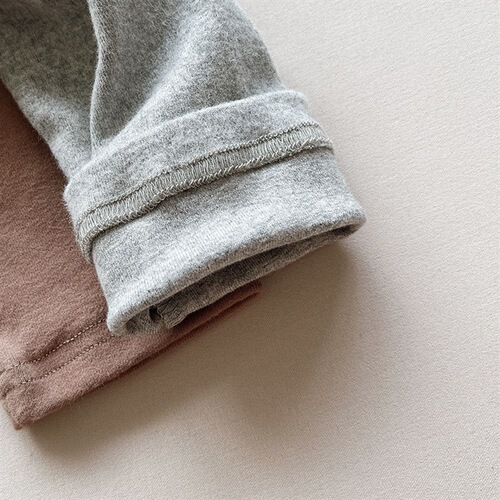 Children's autumn plain color underpants for boys and girls, spring and autumn decoration long pants autumn pants children's wear 0095 