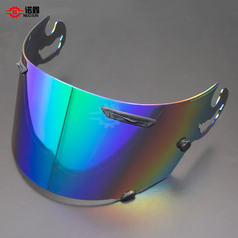 Suitable for Arai Rr3/Rr4/Casher/Astro Tr Helmet Mirror Color-Changing Film Anti-Fog Sticker for Motorcycle
