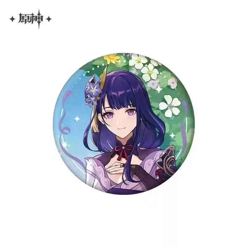 公式正規品「原神」縦絵/璃月港/モンデーシティシリーズキャラクターブリキバッジ|undefined