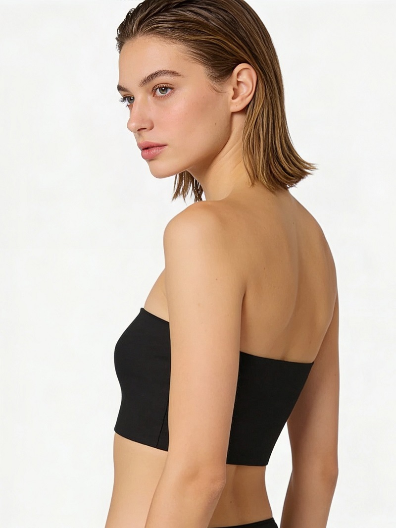Strapless bandeau top sexy ademend en naadloos voor dames_voghion.com