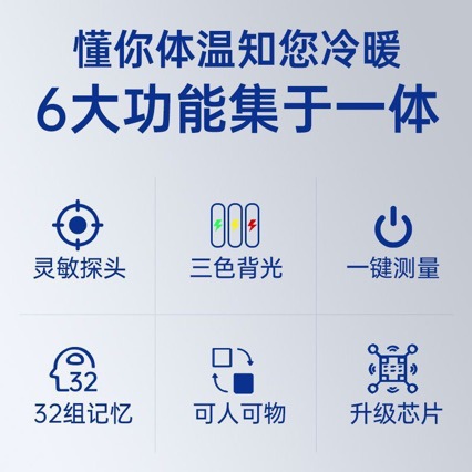 Pistola de temperatura de frente de grado médico, pistola de temperatura corporal, pistola de temperatura electrónica de frente infrarroja sin contacto de mano, pistola de temperatura de oído de precisión