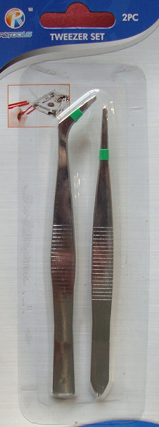 厂家镊子批发供应 防静电镊子2PC 3PC 4PC 7PC 光柄镊子 浸塑镊子