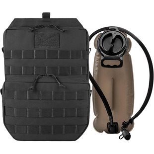Cross-Border Customized Vest Splicing Water Bag Outdoor Training Tactical Water Bag Molle System Water Backpack