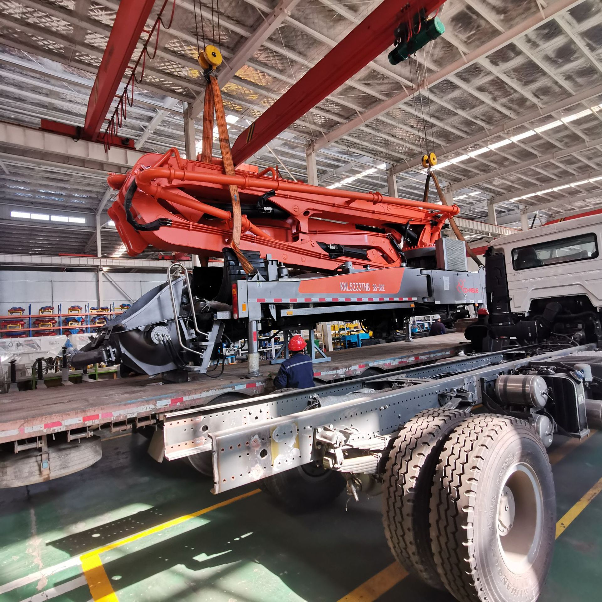 臂架泵 56米车载泵 混凝土泵车 56米天泵 三一泵车 56米泵车上装