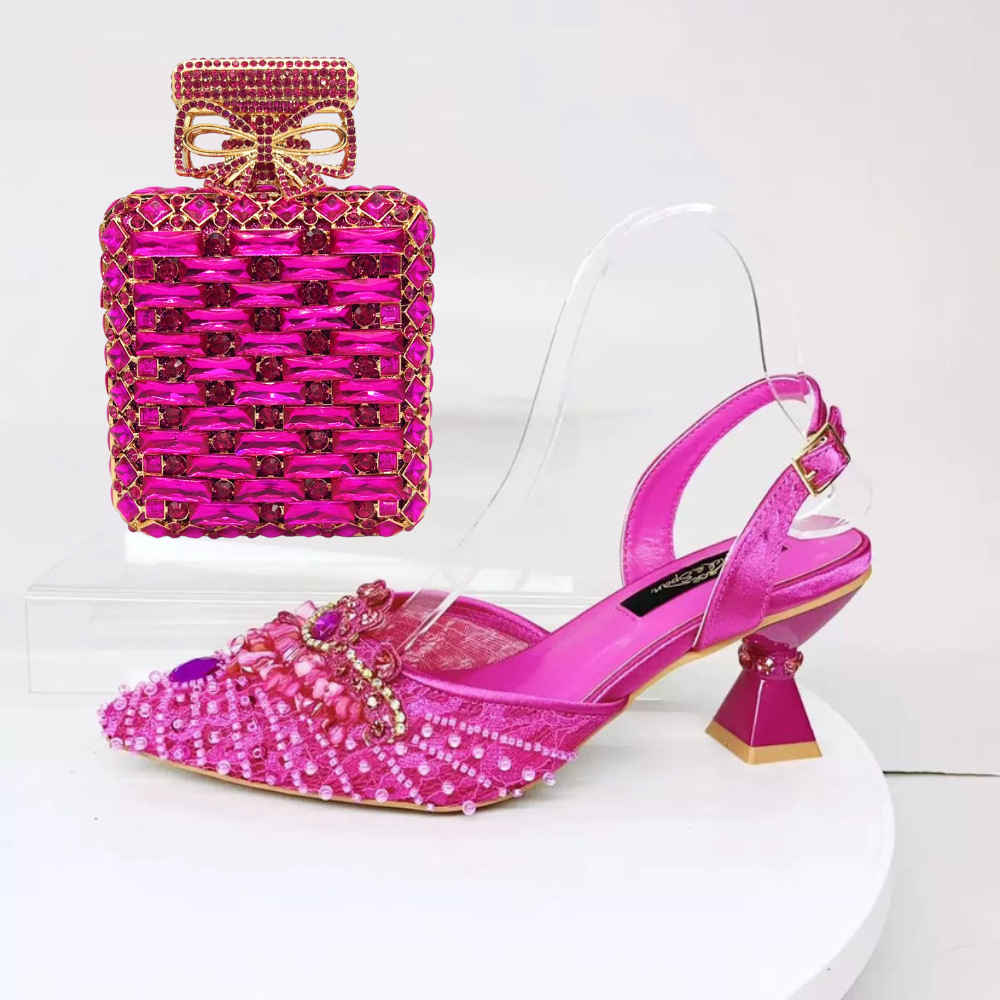 Italienische Stiletto-Sandalen mit spitzer Zehenpartie und Strassverzierungen – Modische Sommerschuhe für Damen im italienischen Stil_voghion.com