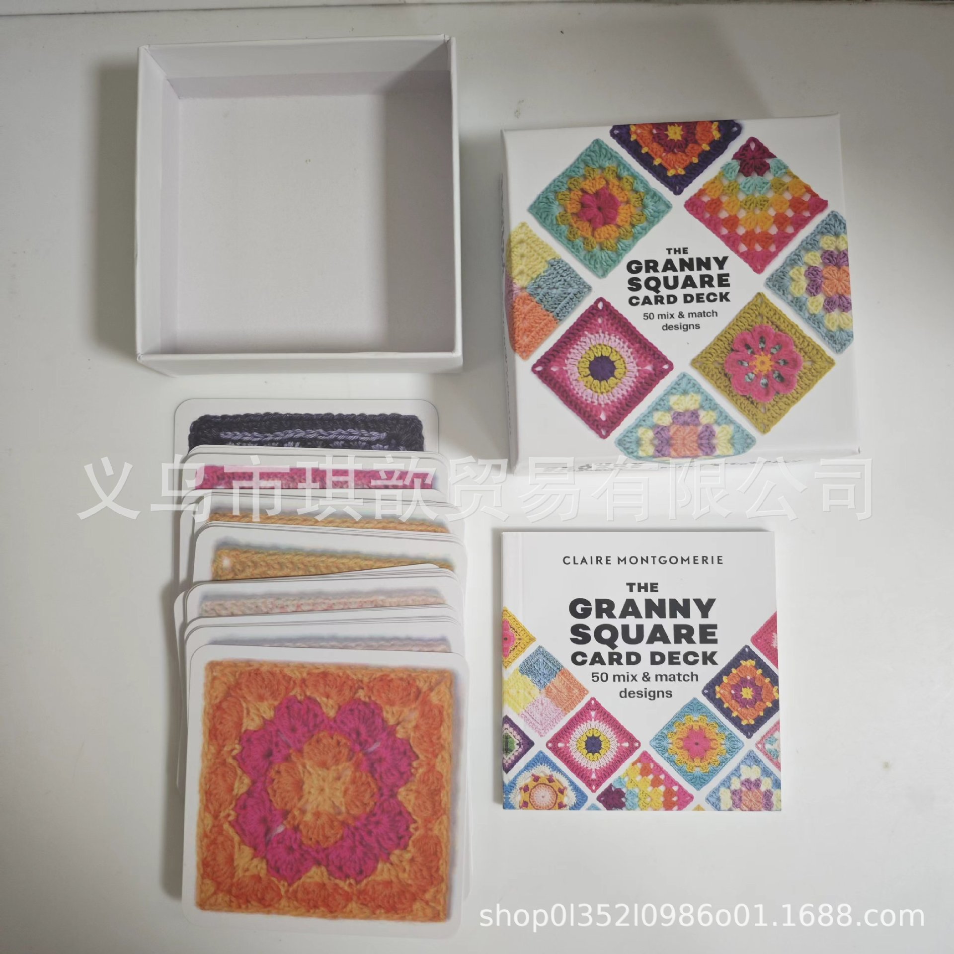 Juego de patrón de tarjeta de punto de la abuela de bricolaje 2024TheGranny Square Card Deck