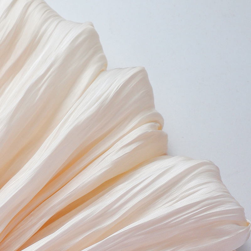 Día de la madre de siete colores 520 nuevos productos Perlas francesas Nieve satén tela arco floristería decoración de bricolaje material floral