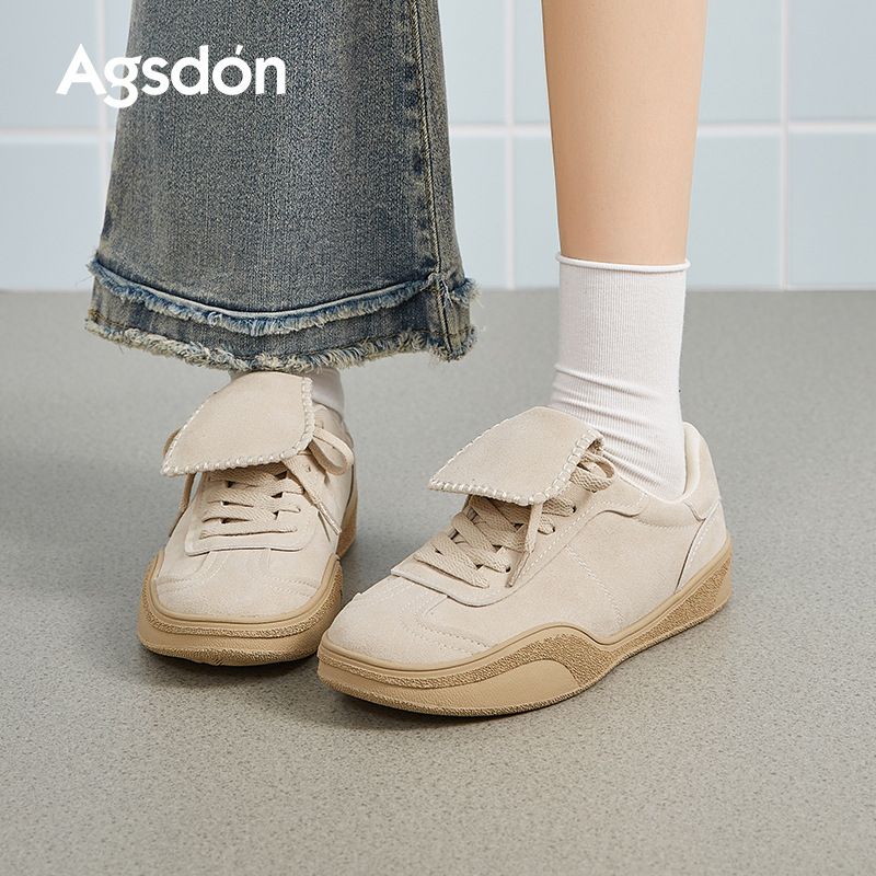 Zapatos de entrenamiento de la mujer 2025 nuevos zapatos de verano retro retro de suela suave zapatos deportivos casuales