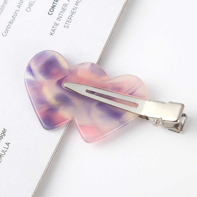Stoving Varnish Design Fashion Style Fashion Women'S Ditsy Floral Arylic Stoving Varnish Hair Clip