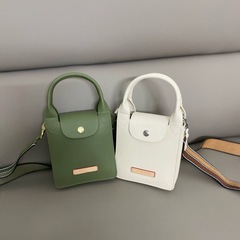 高品質限定田園風餃子バッグ女性牛革小方バッグ新型手提げ斜めがけバッグ大容量携帯バッグ