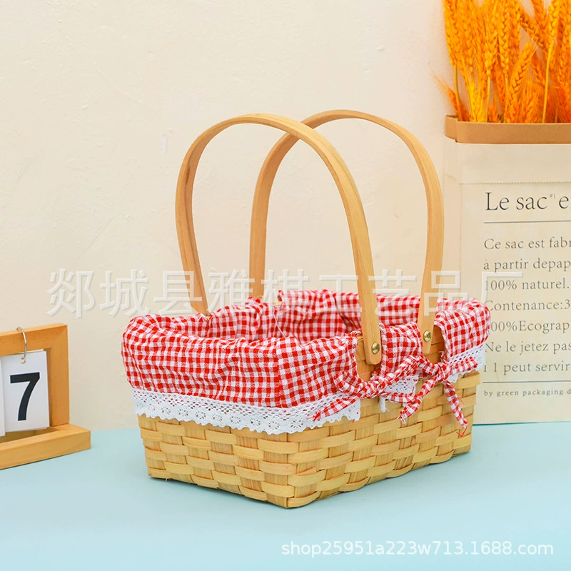 Woven tableware, straw storage system, basket, DIY