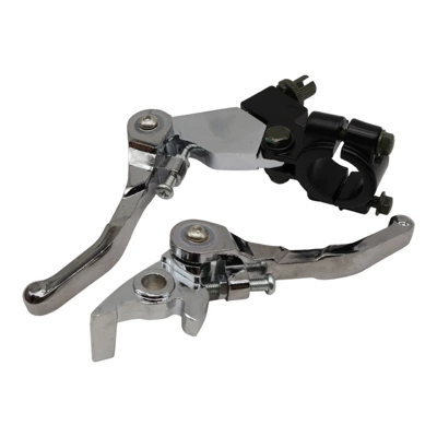 Brake Clutch Handle, Other brake systems - small-folding-clutch-brake-lever-silver
