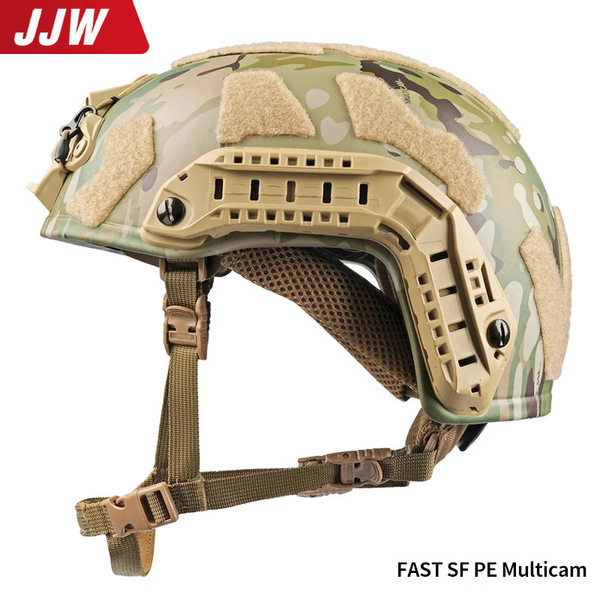 FAST SF PE material bulletproof helmet Multicam camouflage high…