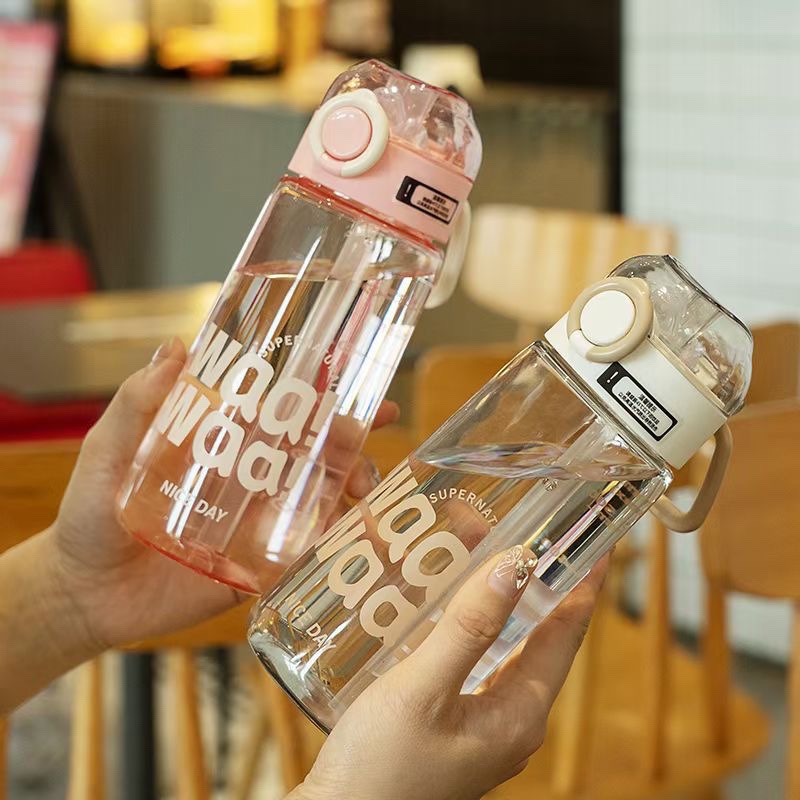 Yitong6113 tazas de plástico nuevas tazas de plástico transparentes de mano portátiles de viaje al aire libre de montaña tazas de agua