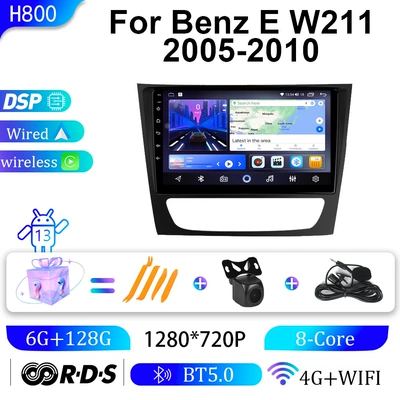 Mercedes-Benz W211 Android Car Navigation: DVD Navigation - 6g128g-9inch