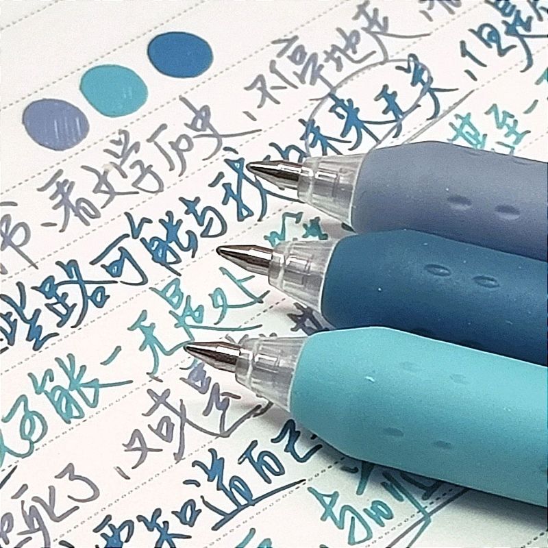 爱好GP260莫兰迪色彩色中性笔做笔记标记笔按动笔彩色笔学生用果|undefined