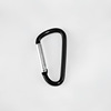 Outdoor fast -moving charging treasure Hanging mountain buckle aluminum alloy gourd -shaped buckle No. 5 hook hook hook bottle buckle
