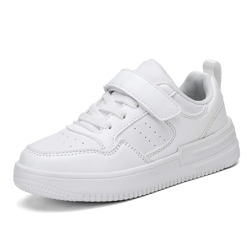 Детские белые кроссовки для мужчин и женщин для отдыха, светлая панель, кроссовки для раннего возраста, осень