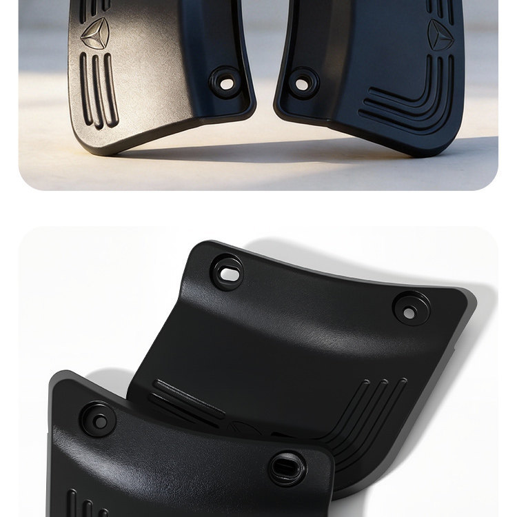 Thickened electric tricycle rear waterproof mudguard, original factory Yadea Guanneng C60S/C18 Youth rear wheel mudguard