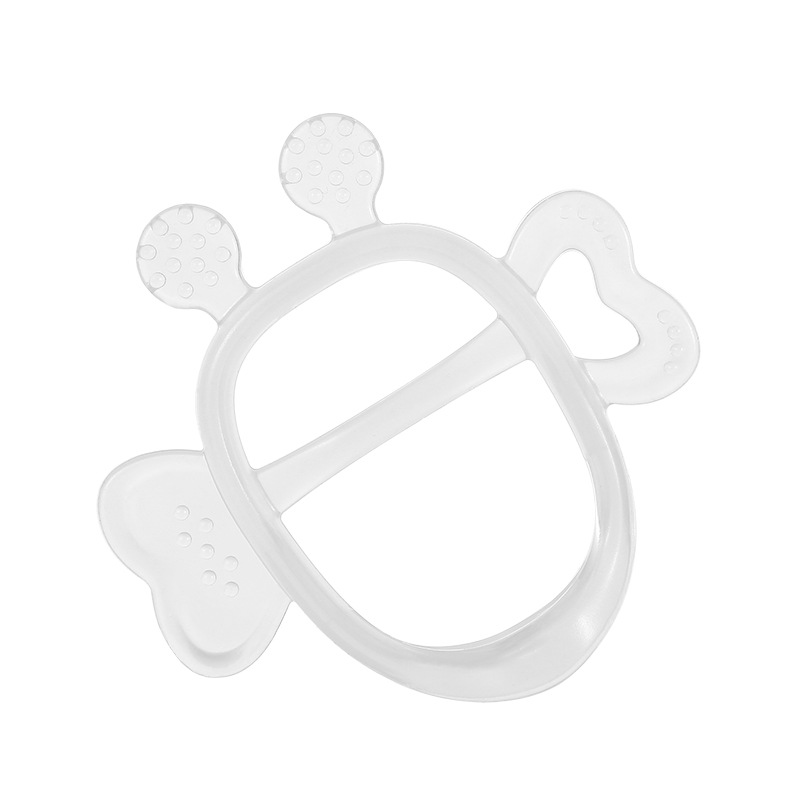 Roserr bee teether [white bag]