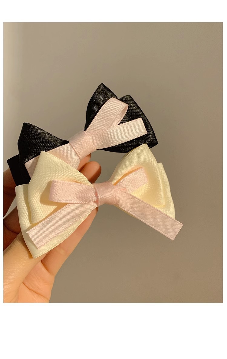 8g Weight Hair Clip Hair Accessories Type 1 Piece Quantity Holiday, Daily Occasion Knot, Butterfly, Bow Knot, Horse Pattern Women's Gender Cute, Sweet Style Cute Sweet Women's Knot Butterfly Bow Knot Hair Clip 4