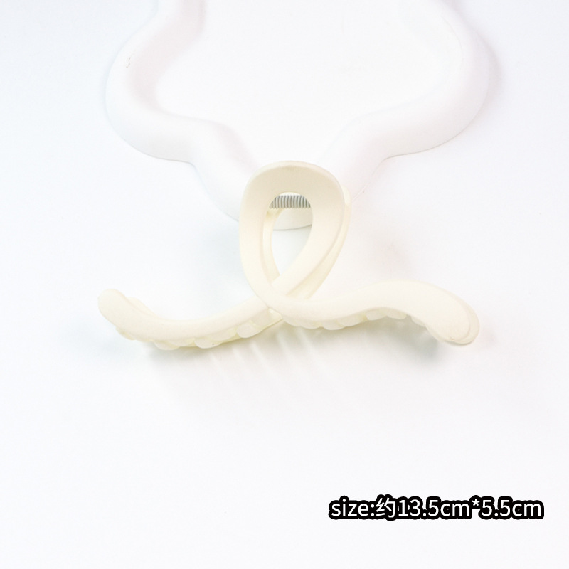 Corea del Sur elegante clip de pelo de las mujeres clip de helado tocado de alto grado horquilla de tiburón clip de pelo grande al por mayor