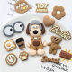 Pilot boss dog water cup stickers accessories creative DIY cute cartoon large puppy phone case 3D stickers