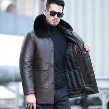 男士棉衣冬季新品時尚韓版大毛領中長款修身棉襖保暖御寒上衣外套