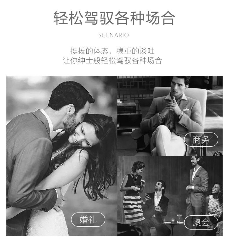 Áo vest nam họa tiết kẻ caro phong cách Hàn Quốc, dáng ôm co giãn, mặc thường ngày — Caro xám nhạt chi tiết 6