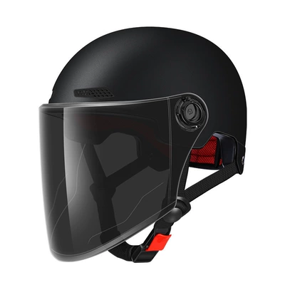 Helmets, Motorcycle Safety Supplies - matt-black-brown-long