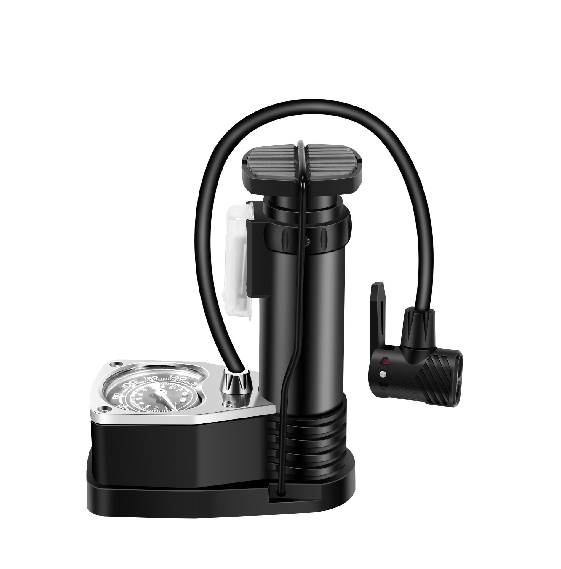 시계가있는 럭셔리 (블랙 실버)