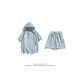 Casual Summer New Couple Casual Sports suit Men's Ins Trendy Brand Solid Color Hooded Short Sleeve Men's Shorts